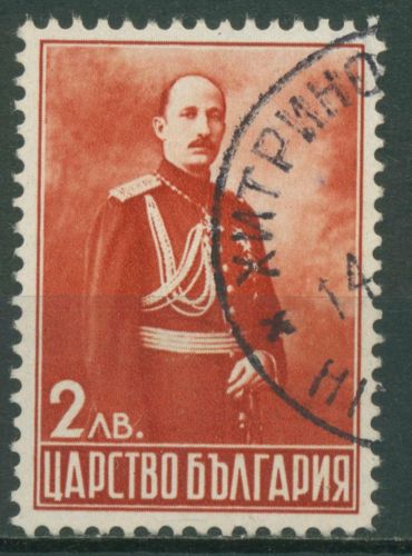 Bulgarien 1937 Zar Boris III. 315 gestempelt