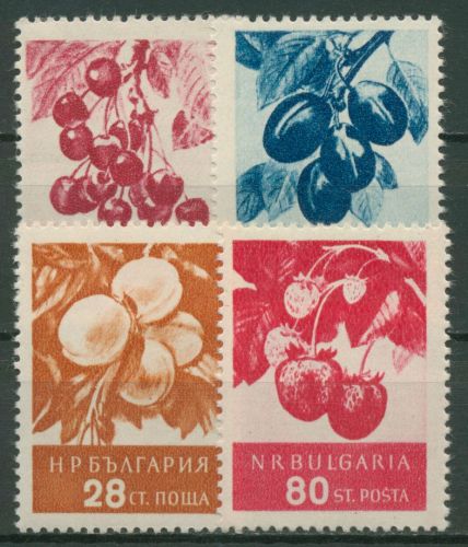 Bulgarien 1956 Früchte 990/93 postfrisch