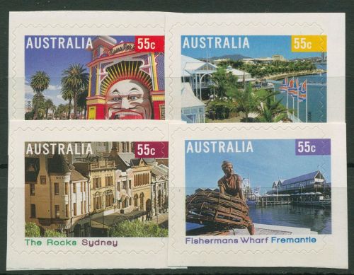 Australien 2008 Sehenswerte Fußgängerzonen 3073/76 BA postfrisch
