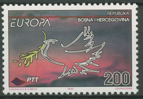 Bosnien-Herzegowina 1995 Europa CEPT Frieden Friedenstaube 24 postfrisch