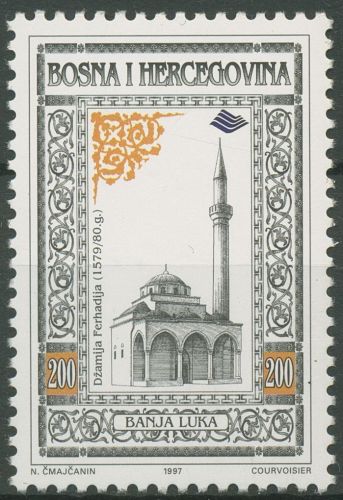 Bosnien-Herzegowina 1997 Islamisches Bayramfest Moschee 82 postfrisch