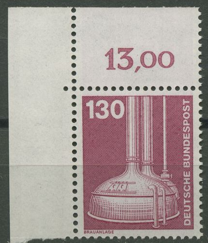 Bund Bogenmarken 1982 Industrie & Technik 1135 Ecke 1 postfrisch