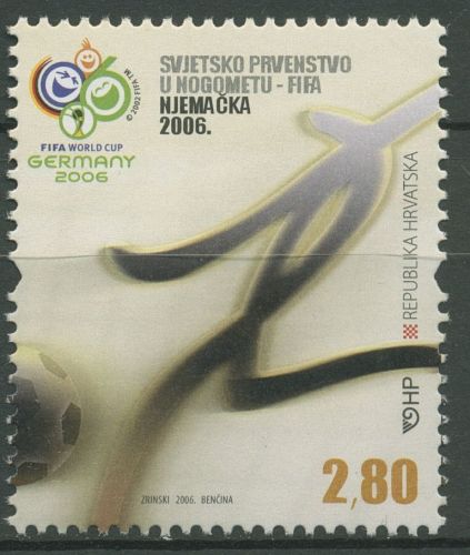 Kroatien 2006 Fußball-WM Deutschland 761 postfrisch
