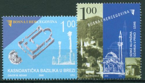 Bosnien-Herzegowina 2006 Kulturhistorisches Erbe 455/56 postfrisch