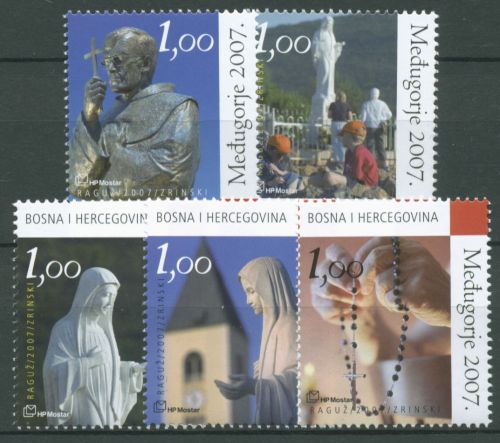 Bosnien-Herzegowina (Kroat. Post) 2007 Marienerscheinung 206/10 postfrisch