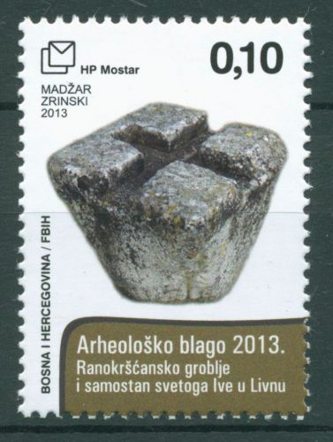 Bosnien-Herzegowina (Kroat. Post) 2013 Archäologische Funde 365 postfrisch