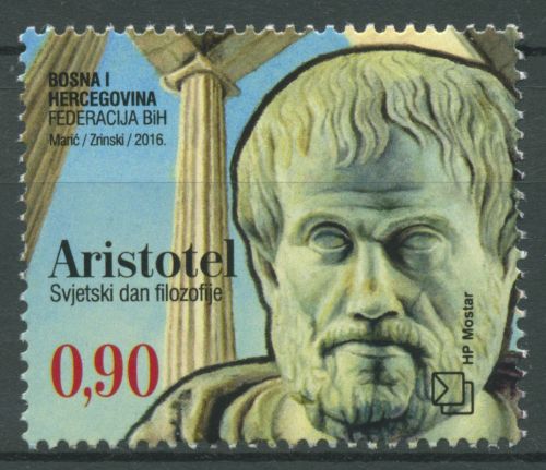 Bosnien-Herzegowina (Kroat. Post) 2016 Aristoteles 445 postfrisch