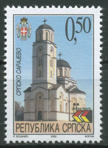 Bosnien-Herzegowina (Serb.Republik) 2002 Tourismus Kirche 238 postfrisch