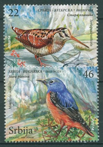 Serbien 2009 Tiere Vögel Seeadler 283/84 postfrisch