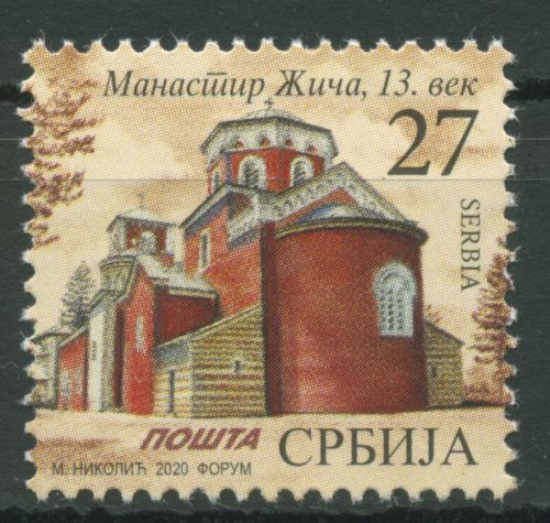 Serbien 2019 Kloster Zica 908 II postfrisch