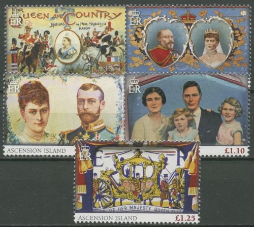 Ascension 2013 60. Krönungsjubiläum Königin Elisabeth II. 1206/09 postfrisch