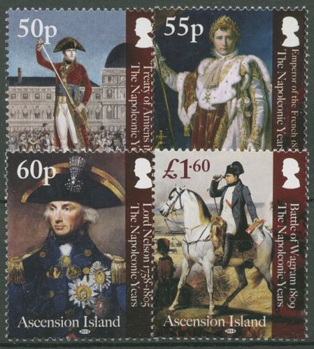 Ascension 2014 200. Jahrestag der britischen Besiedlung 1242/45 postfrisch