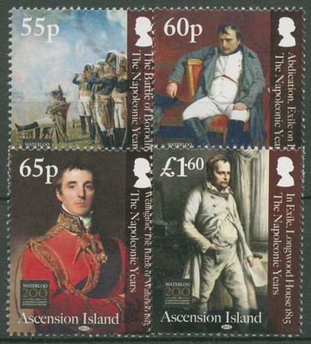 Ascension 2015 200. Jahrestag der britischen Besiedlung 1277/80 postfrisch