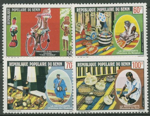 Benin 1978 Kunsthandwerk aus den Provinzen 151/54 postfrisch