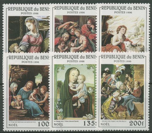 Benin 1996 Weihnachten Gemälde 792/97 postfrisch