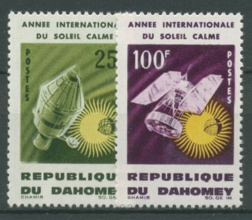 Dahomey 1964 Internationales Jahr der ruhigen Sonne 244/45 postfrisch
