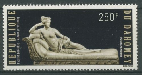 Dahomey 1972 150. Todestag von Antonio Canova Bildhauer 498 postfrisch