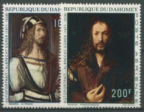 Dahomey 1971 500. Geburtstag des Malers Albrecht Dürer 448/49 postfrisch