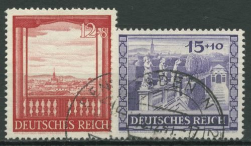 Deutsches Reich 1941 Wiener Messe 804/05 gestempelt