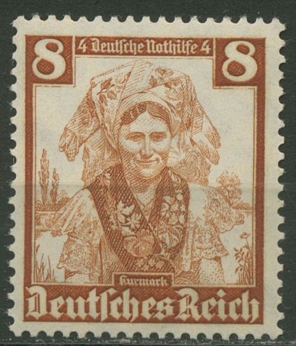 Deutsches Reich 1935 Deutsche Nothilfe Volkstrachten 592 postfrisch