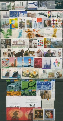 Bund 2004 kompletter Jahrgang (2374/33, Block 65) postfrisch (SG61245)