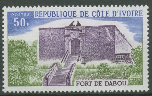Elfenbeinküste 1975 Fort von Dabou 472 postfrisch