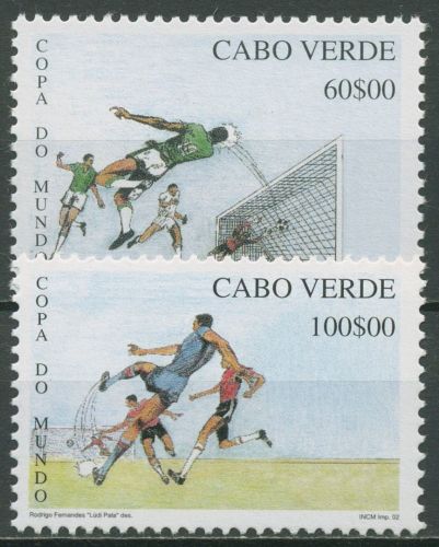 Kap Verde 2002 Fußball-WM in Japan und Südkorea 807/08 postfrisch