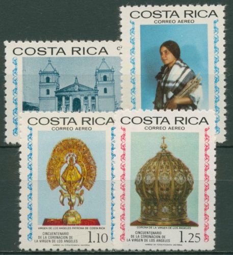 Costa Rica 1977 Heilige Jungfrau der Engel Juana Pereira 971/74 postfrisch