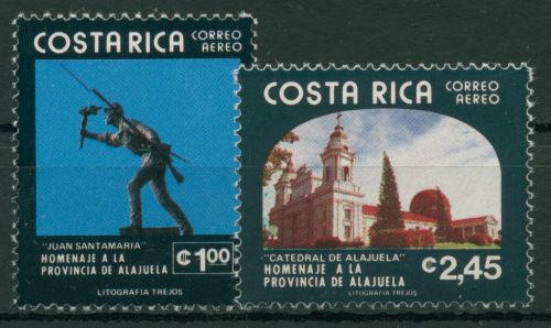 Costa Rica 1981 Provinz Alajuela Denkmal Kathedrale 1125/26 postfrisch