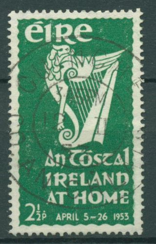 Irland 1953 Nationalfest Harfe 116 gestempelt
