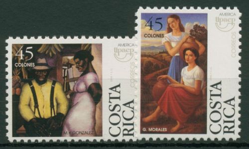 Costa Rica 1996 UPAEP Trachten 1479/80 postfrisch