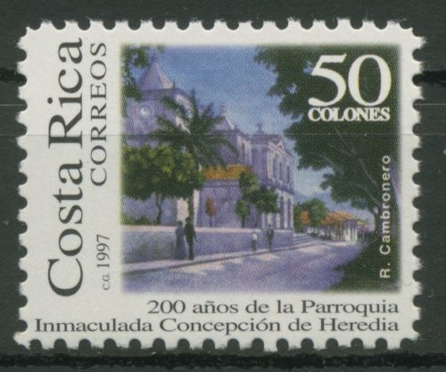 Costa Rica 1997 Pfarrkirche Heredia 1487 postfrisch