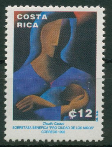 Costa Rica 1995 Zwangszuschlagsmarken Weihnachten Z 118 postfrisch