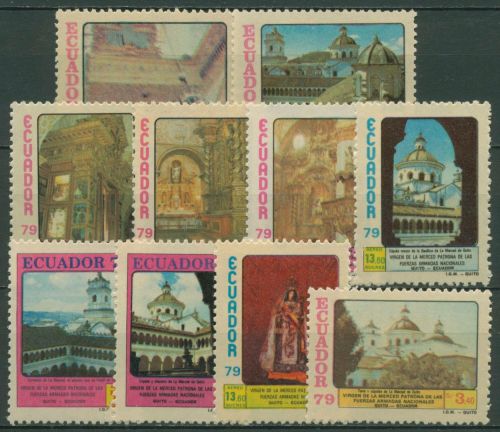 Ecuador 1980 Schutzheilige d. Streitkräfte Jungfrau La Merced 1851/60 postfrisch
