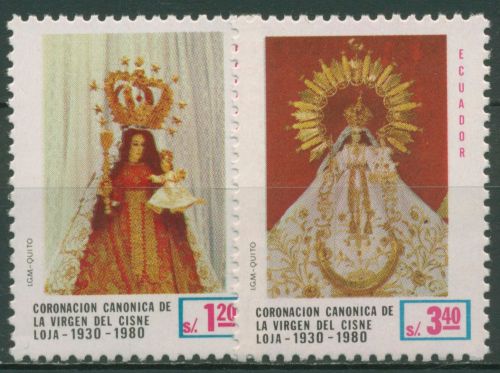 Ecuador 1980 Demokratie Marienstatue 1873/74 postfrisch