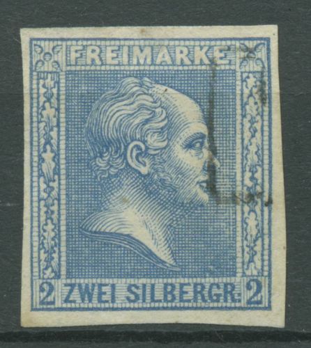Preußen 1858 König Friedrich Wilhelm IV., 11 a gestempelt