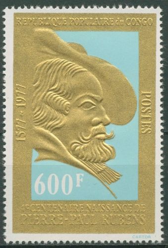 Kongo (Brazzaville) 1977 Peter Paul Rubens Selbstporträt 590 postfrisch