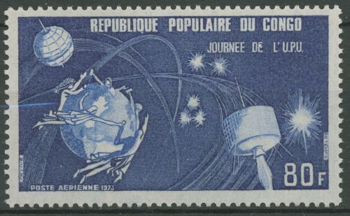 Kongo (Brazzaville) 1973 Weltpostverein UPU Satellit 397 postfrisch
