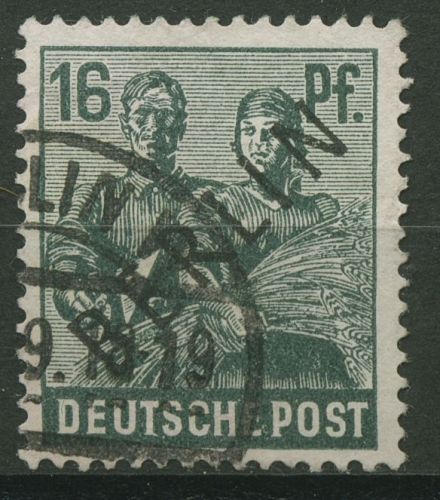 Berlin 1948 Schwarzaufdruck 7 gestempelt