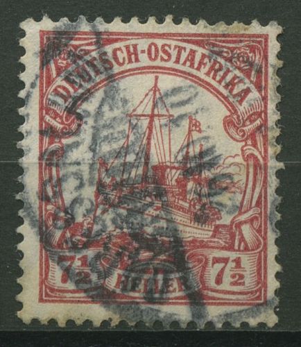 Deutsch-Ostafrika 1905/20 Kaiseryacht Hohenzollern 32 a gestempelt