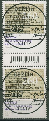 Bund 2017 Bibelübersetzung Rollenmarke 3277 R S Zd 2 mit Nr. ESST BERLIN