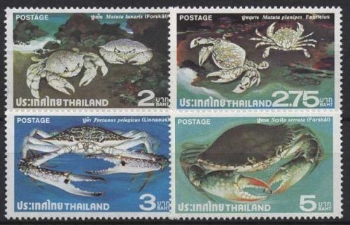 Thailand 1979 Krebstiere Krabben 899/02 postfrisch