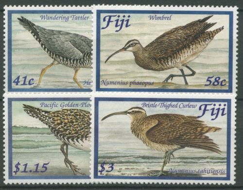 Fidschi 2004 Watvögel Brachvogel Wasserläufer 1071/74 postfrisch