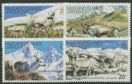 Falkland Dependencies 1982 Rentiere Berge 102/05 postfrisch