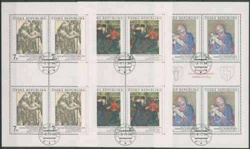 Tschechische Republik 1994 Kunst Gemälde 56/58 K gestempelt (C66511)