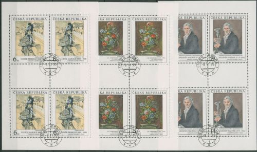 Tschechische Republik 1995 Gemälde 96/98 K gestempelt (C66513)