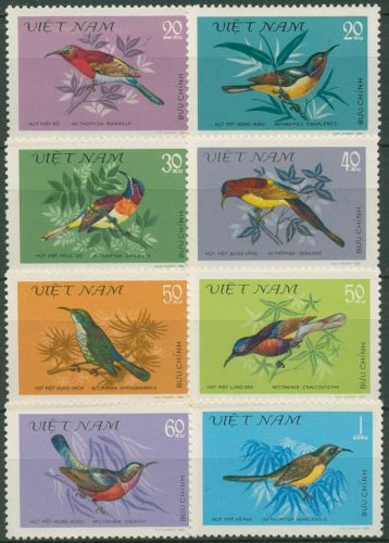 Vietnam 1981 Tiere Vögel Nektarvogel, Honigsauger 1171/78 A ungebraucht o.G.