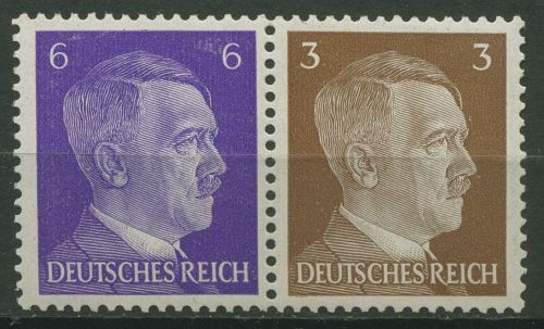 Deutsches Reich Zusammendrucke 1941 Freimarken Hitler W 149 postfrisch