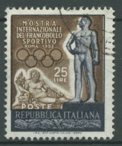 Italien 1952 Ausstellung für Sportbriefmarken 858 gestempelt
