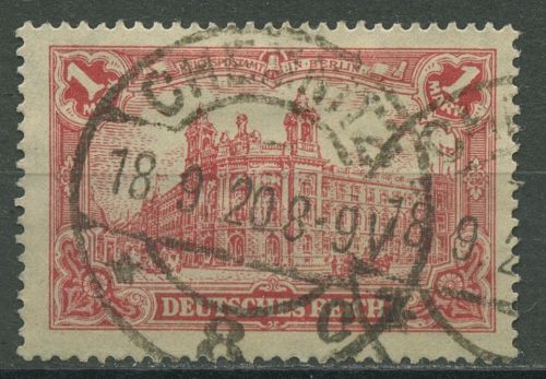 Deutsches Reich 1920 Repräsentative Darstellungen A113 a gestempelt geprüft